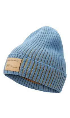 Dale of Norway Hats^Alvoy Hat - Norwegian Wool Blueshadow Mustard