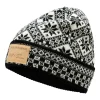 Dale of Norway Hats^Bjoroy Unisex Norwegian Wool Hat Black Off White