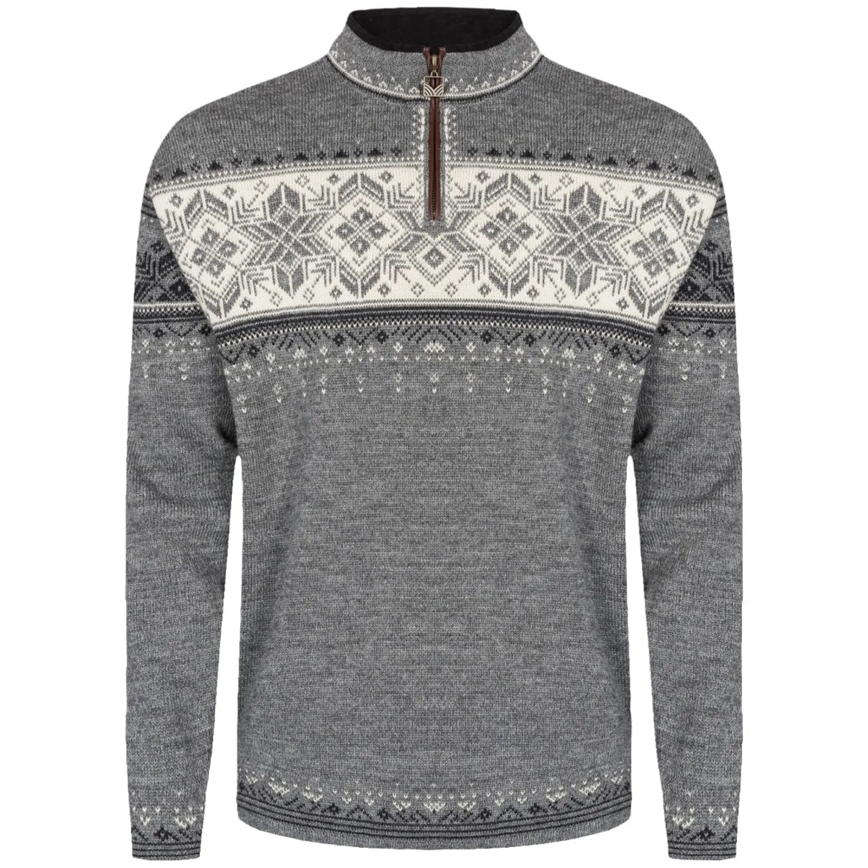 Dale of Norway Half-Zip^Blyfjell Men's Knit Sweater Smoke Drkcharc Offwhite Lgtcha