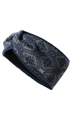 Dale of Norway Headbands^Christiania Headband - Merino Wool Blue Grey