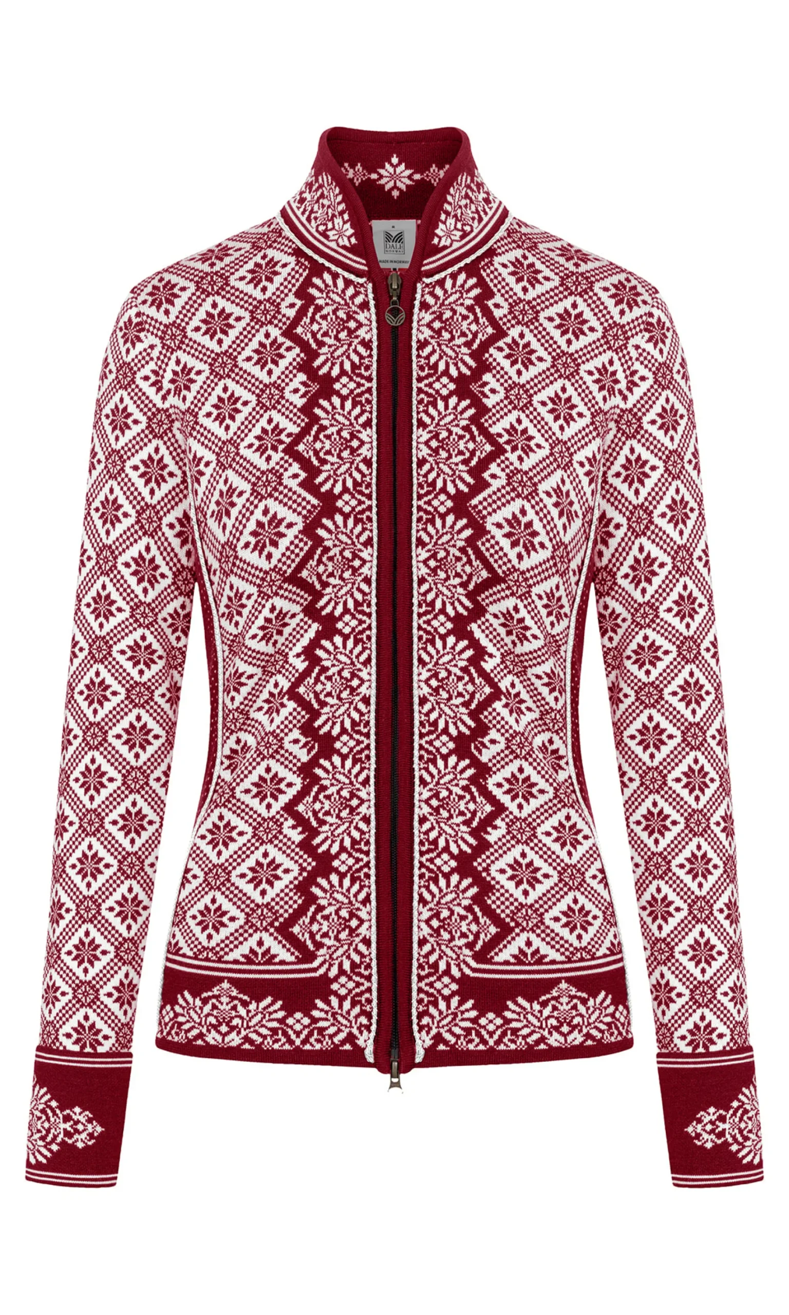 Dale of Norway Short Jackets & Cardigans^Christiania Women's Jacket - Merino Wool Rubymel. Offwhite