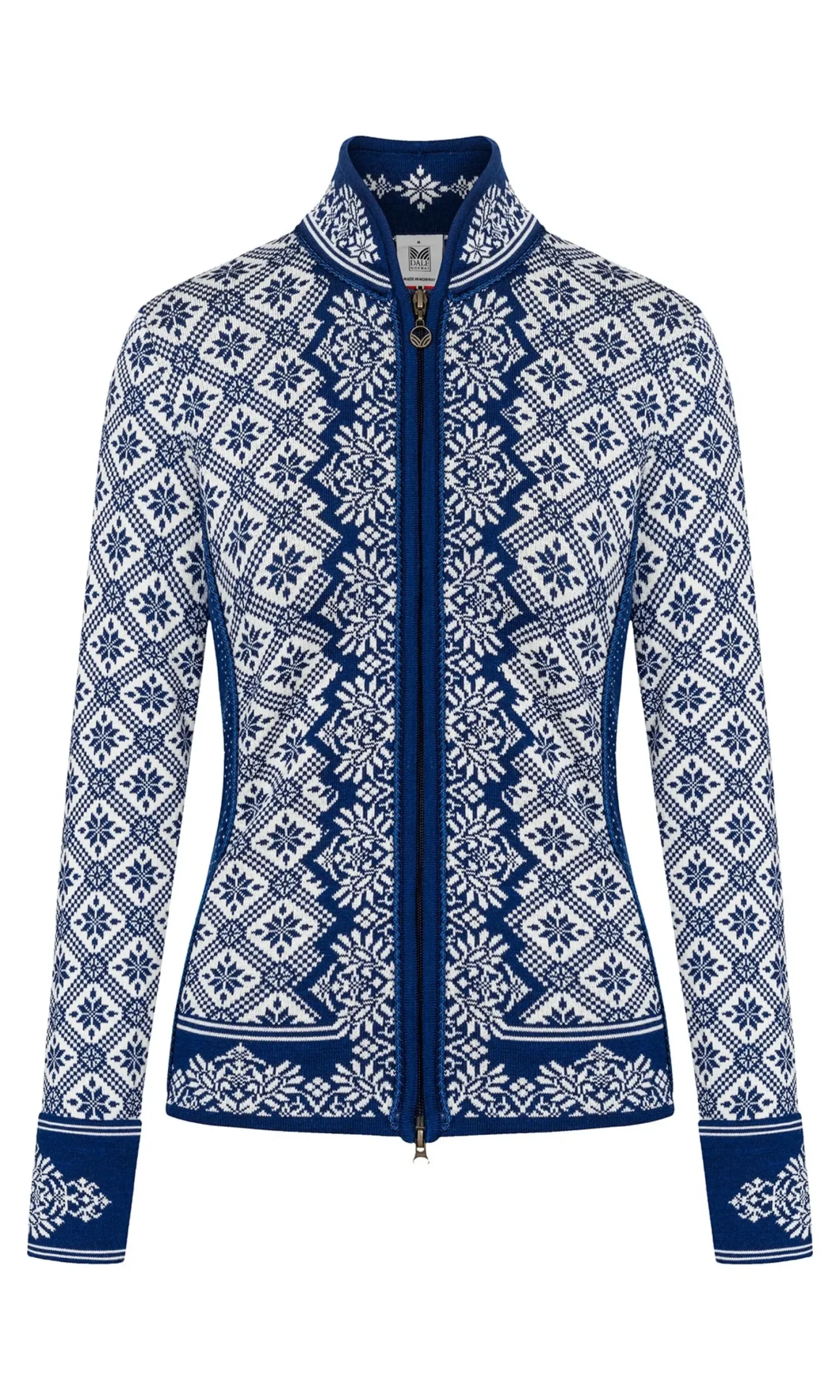 Dale of Norway Short Jackets & Cardigans^Christiania Women's Jacket - Merino Wool Atlantic Mel Off-White