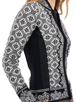 Dale of Norway Short Jackets & Cardigans^Christiania Women's Jacket - Merino Wool Black Off-White