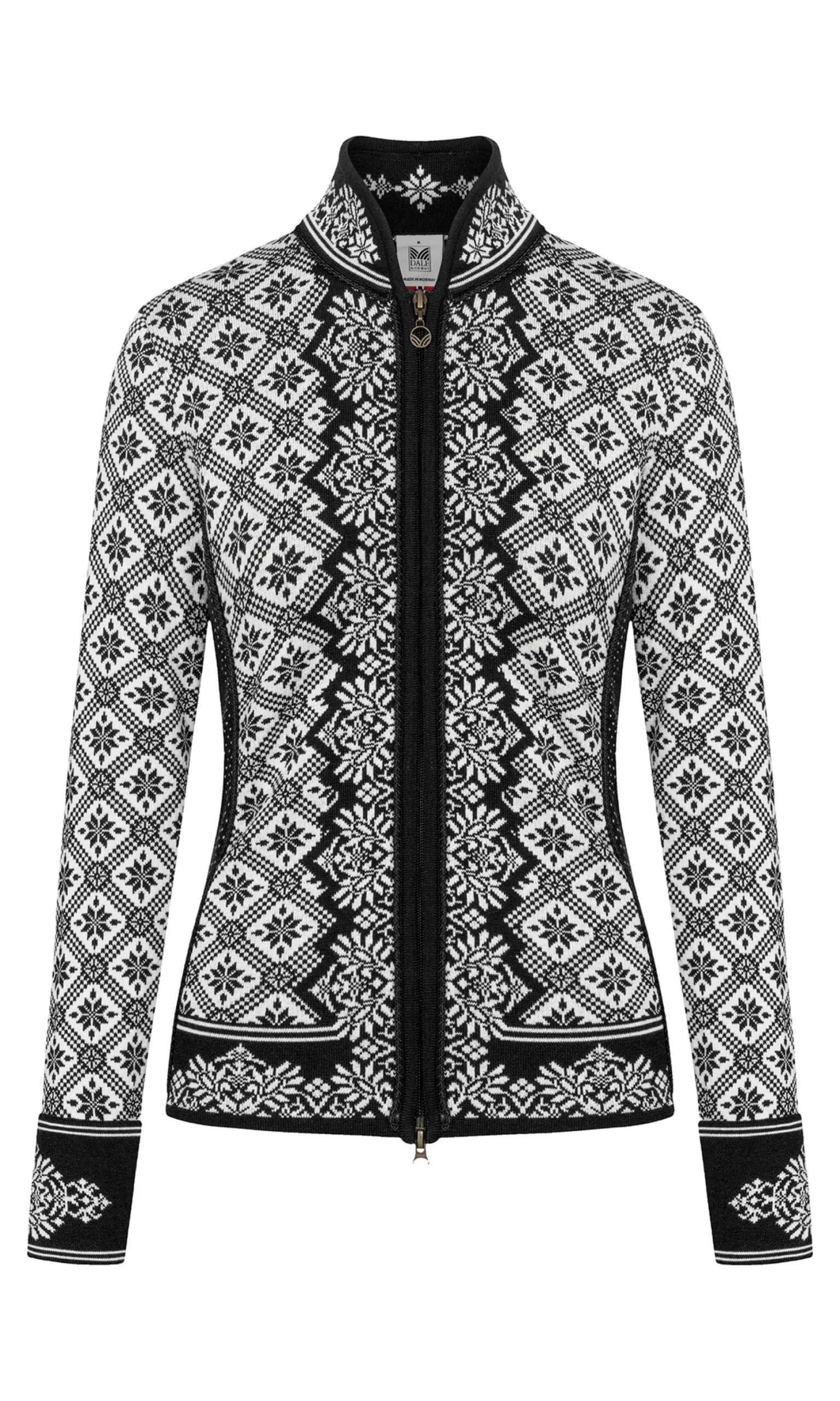 Dale of Norway Short Jackets & Cardigans^Christiania Women's Jacket - Merino Wool Black Off-White