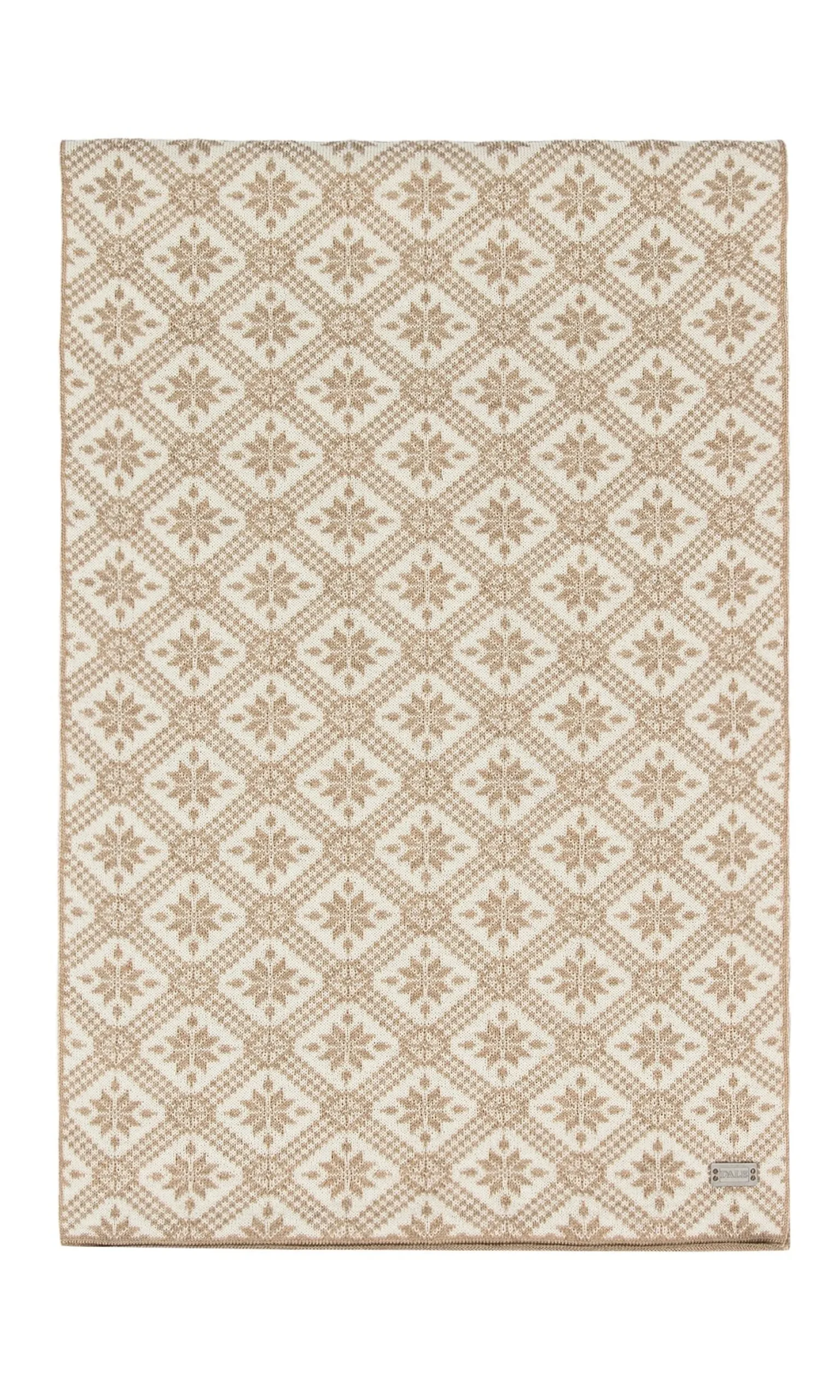 Dale of Norway Scarves^Christiania Women's Scarf - Merino Wool Beige Off White