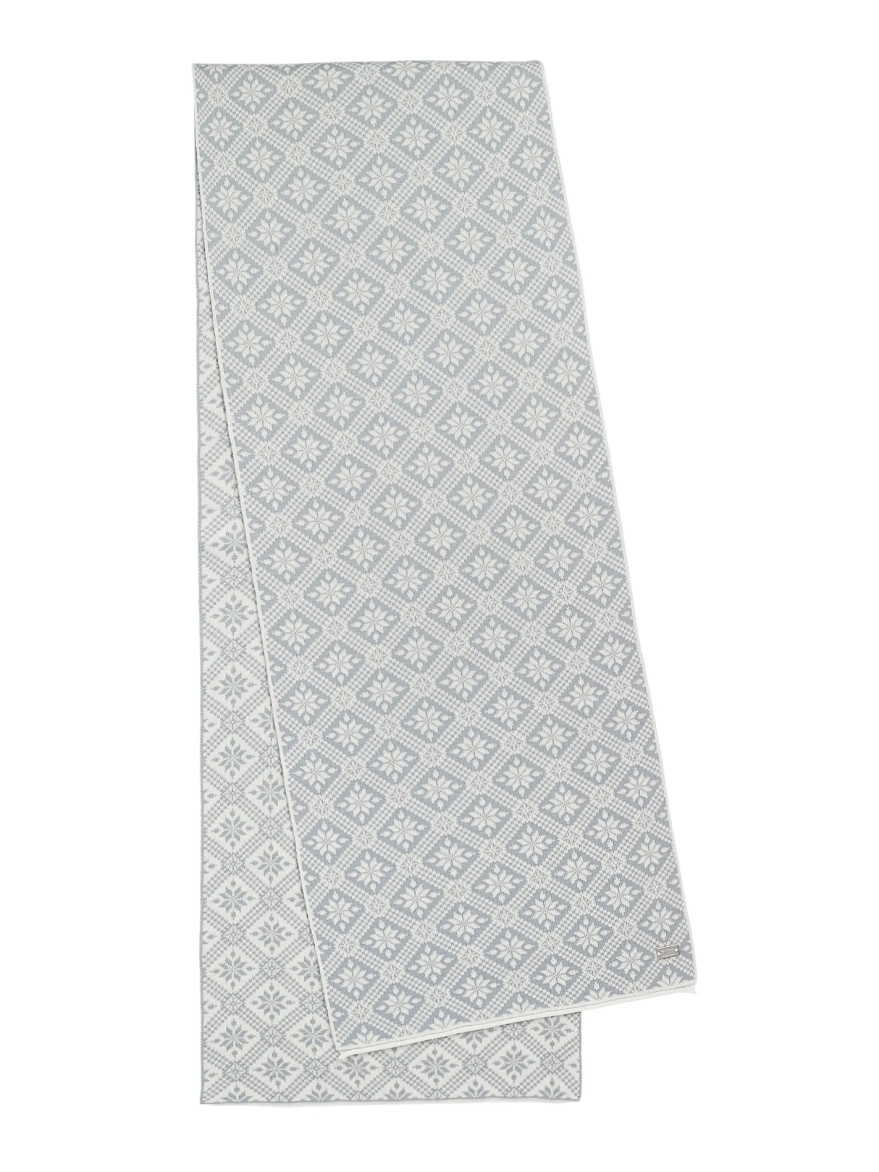 Dale of Norway Scarves^Christiania Women's Scarf - Merino Wool Grey