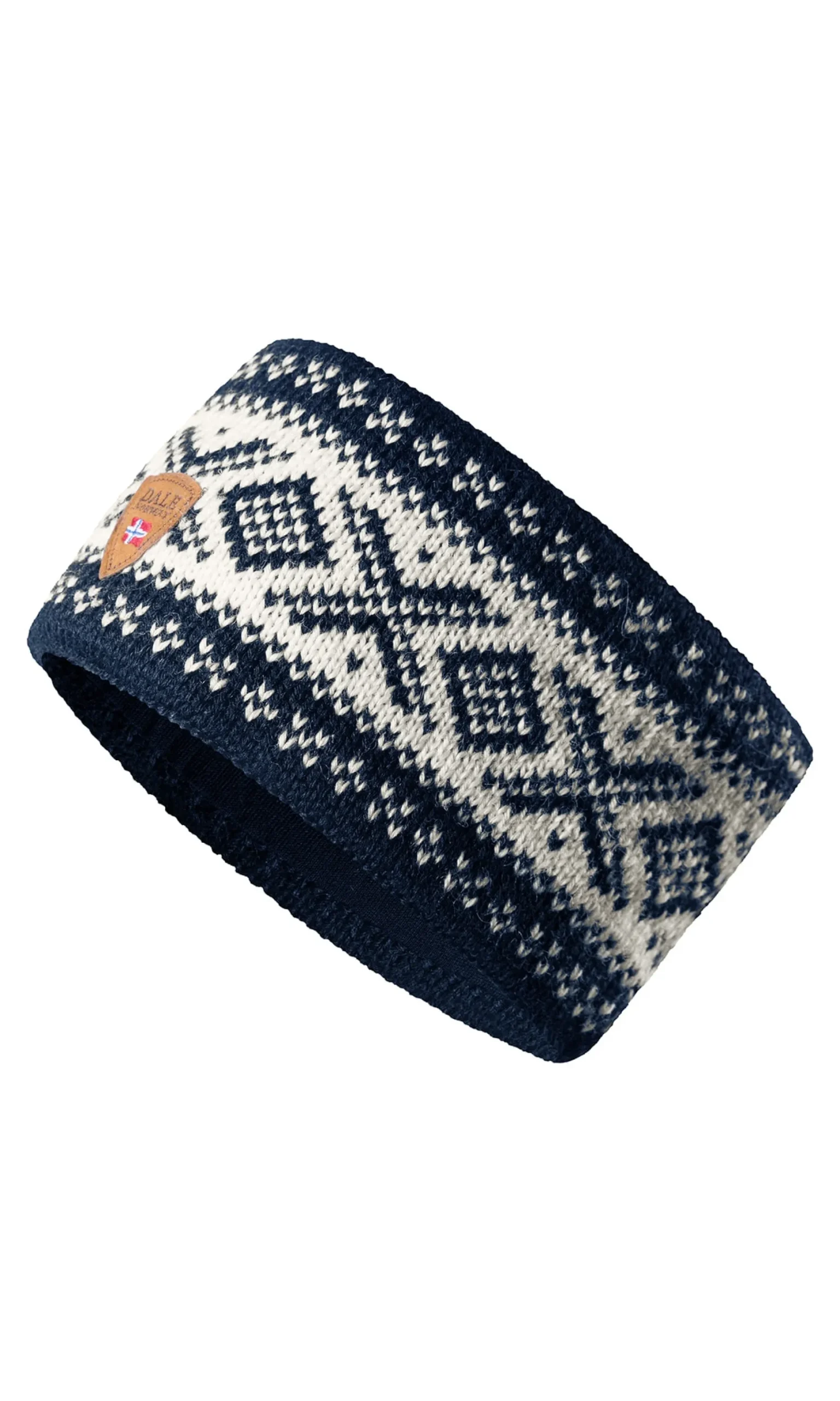 Dale of Norway Headbands^Cortina 1956 Headband - Norwegian Wool Navy White