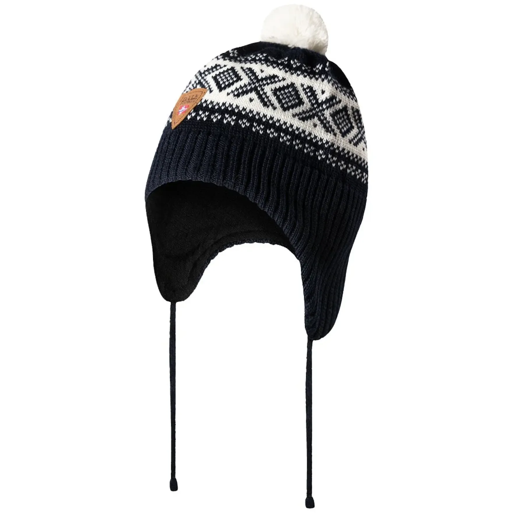 Dale of Norway Hat^Cortina Kids' Hat 2-4 Yrs - Merino Wool Darkblue Offwhite