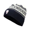 Dale of Norway Hats^Cortina Thin Wool Hat - Norwegian Wool Navy Offwhite