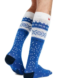 Dale of Norway Socks^Cortina Wool Socks High Ultramarine Offwhite Navy