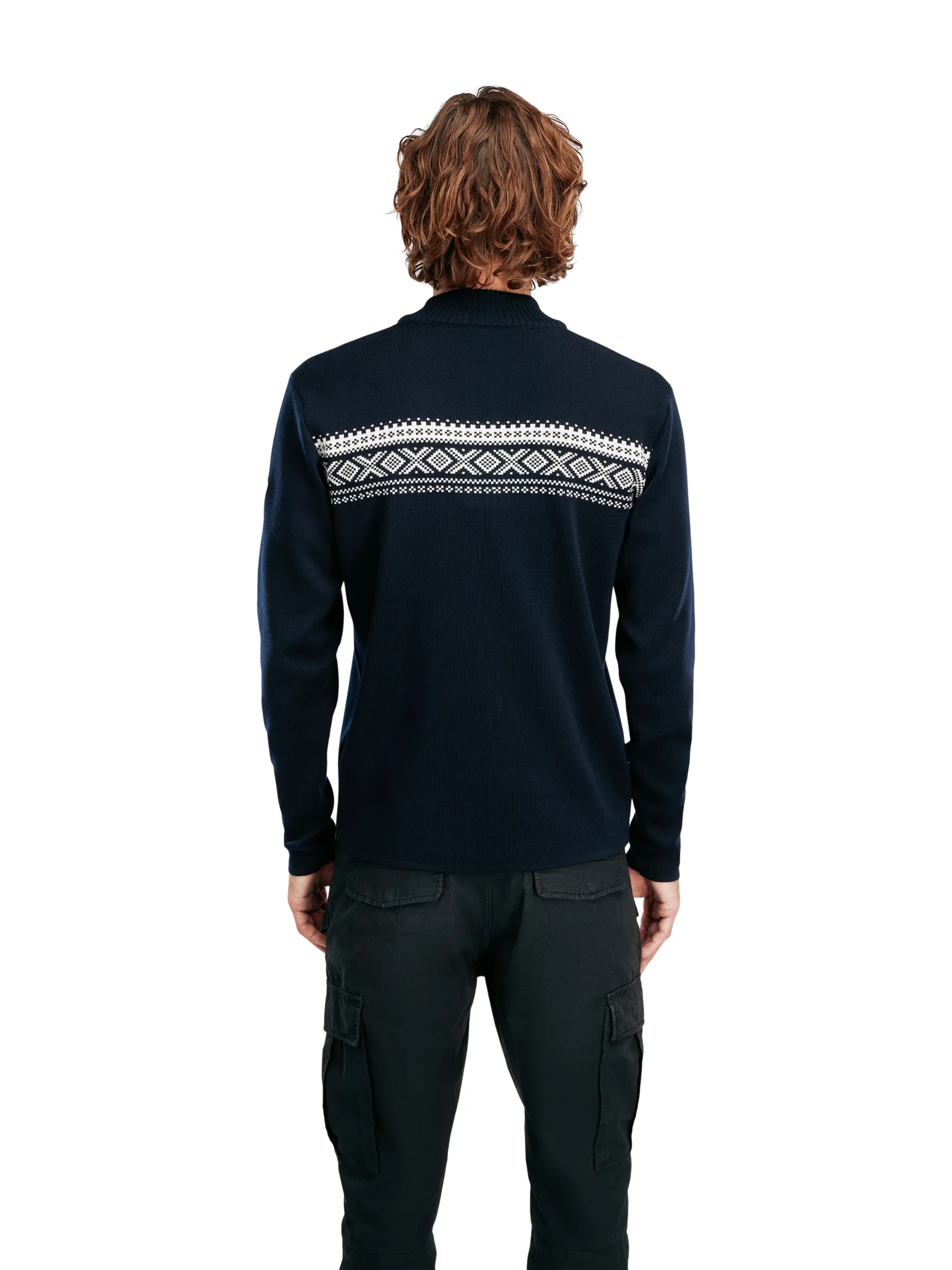 Dale of Norway See All^Dalestolen Men's Jacket Navy Offwhite