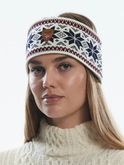 Dale of Norway Headbands^Garmisch Headband - Merino Wool Offwhite Navy Raspberry