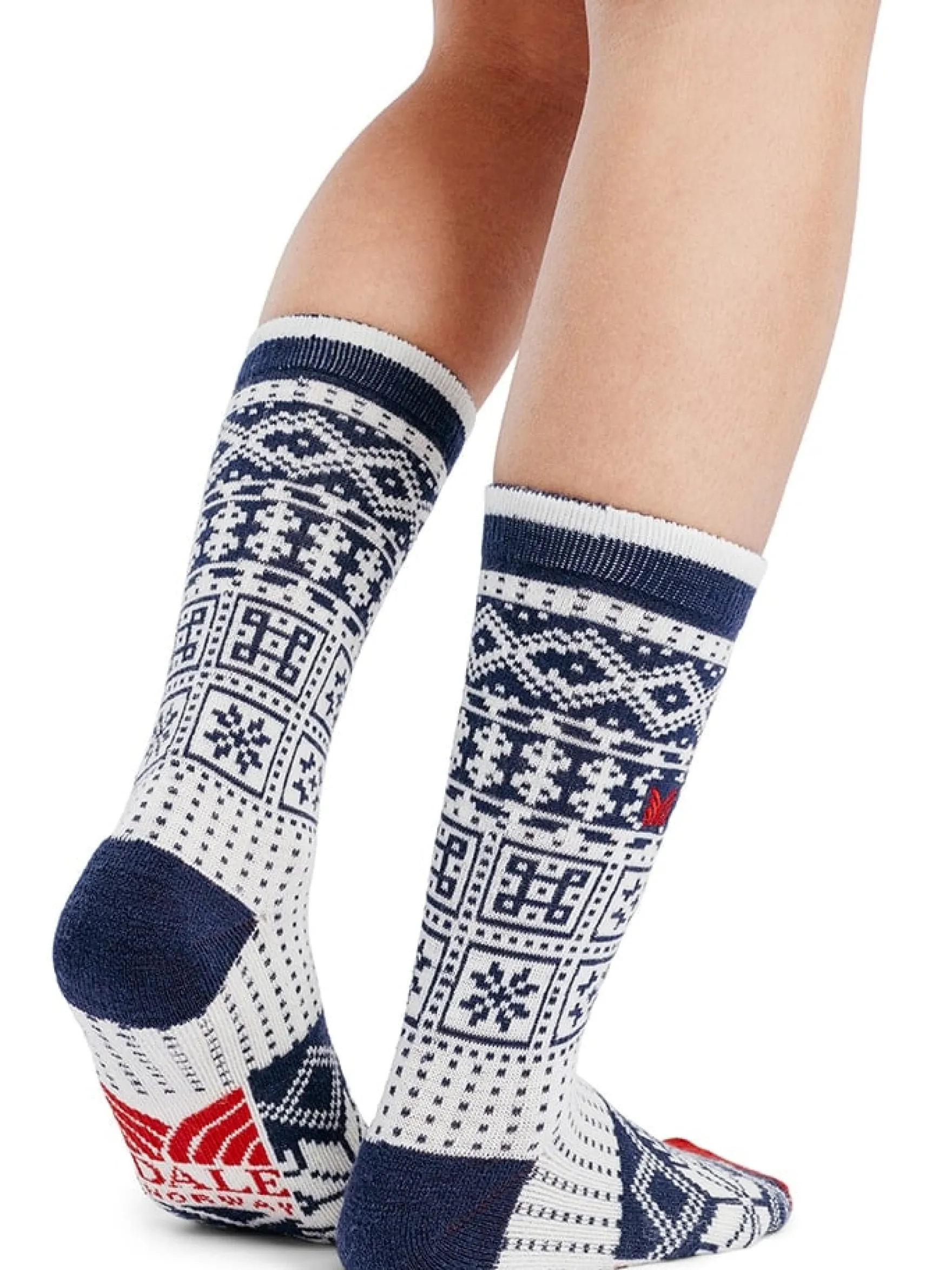 Dale of Norway Socks^History Wool Socks Navy Offwhite Raspberry