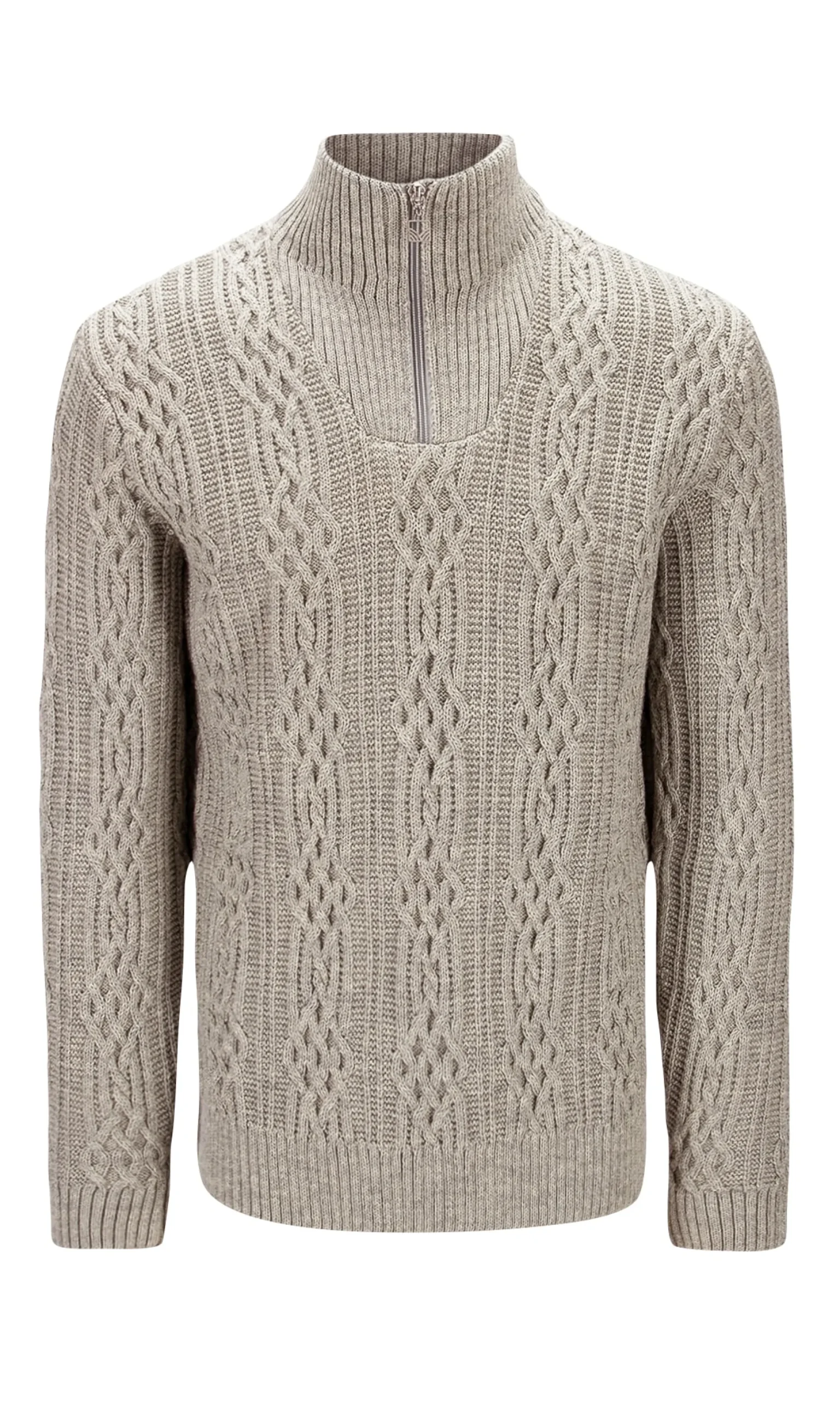 Dale of Norway Half-Zip^Hoven Men's Knit Sweater Sand
