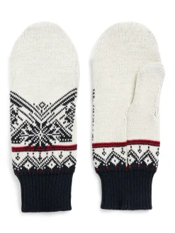 Dale of Norway Mittens^Moritz Unisex Merino Wool Mittens Off White Navy Raspberry