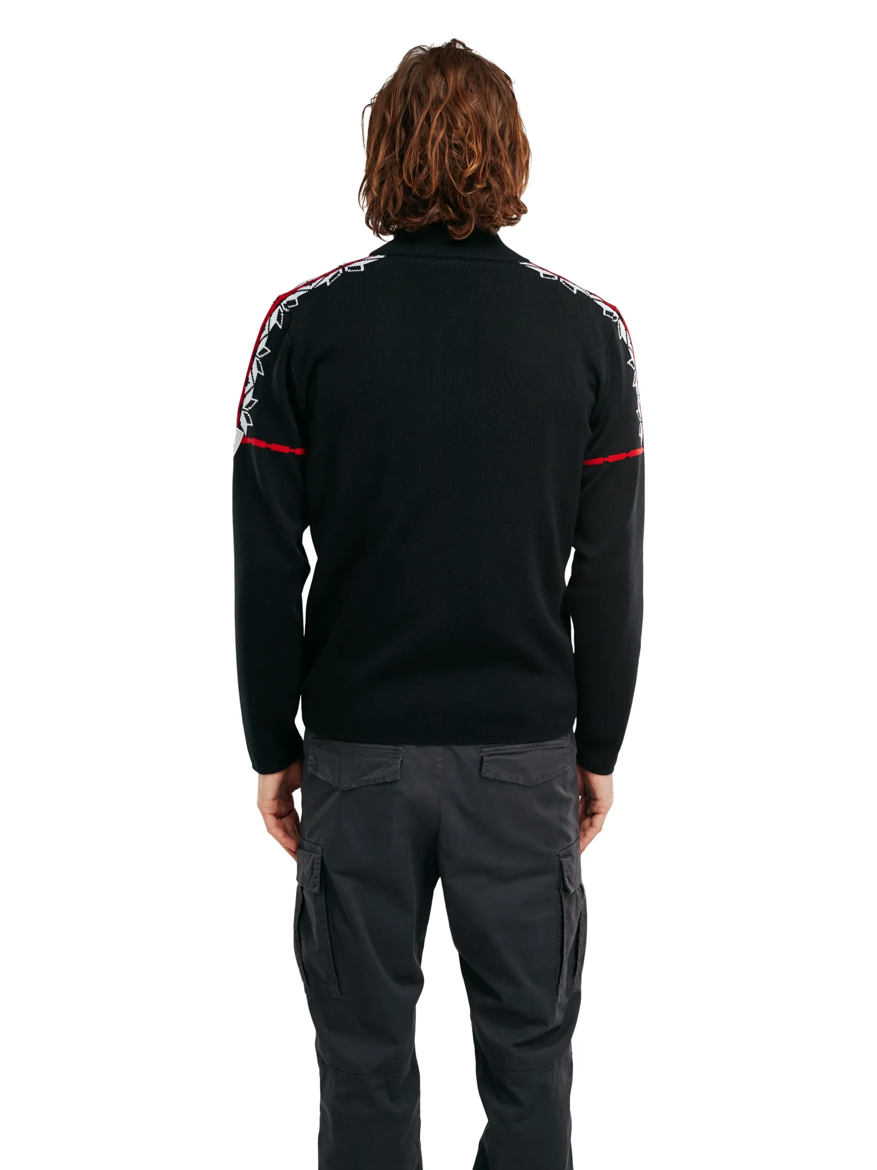Dale of Norway Half-Zip^Mt. Blatind Men's Sweater - Merino Black