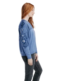 Dale of Norway Short Jackets & Cardigans^Rosendal Women's Jacket Blueshadow Indigo Offwhite