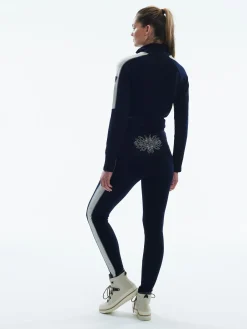 Dale of Norway Next-To-Skin^Spirit Basic Women's Sweater - Superfine Merino Navy Offwhite