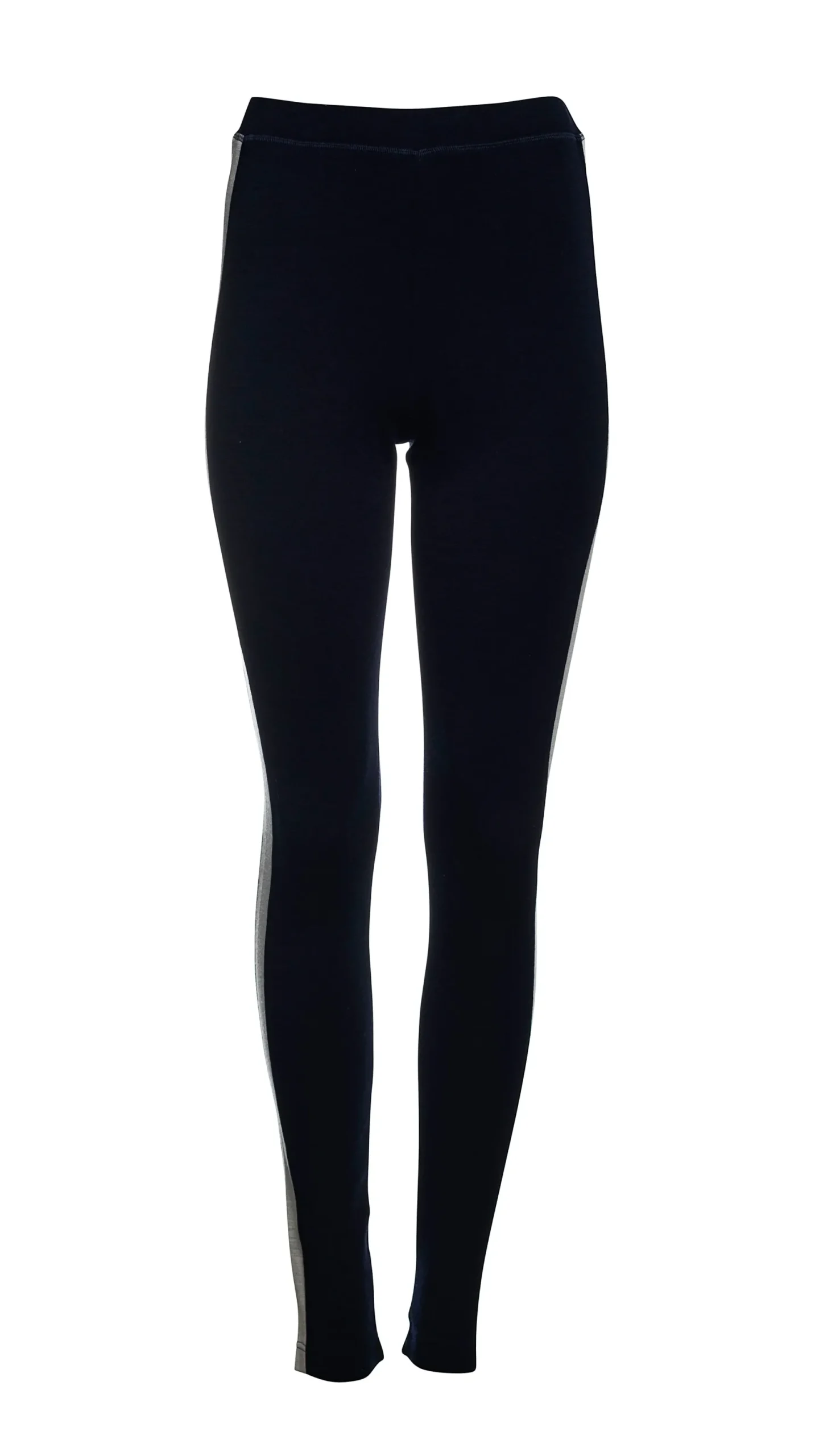 Dale of Norway See All^Spirit Women's Leggings - Superfine Merino Navy Offwhite