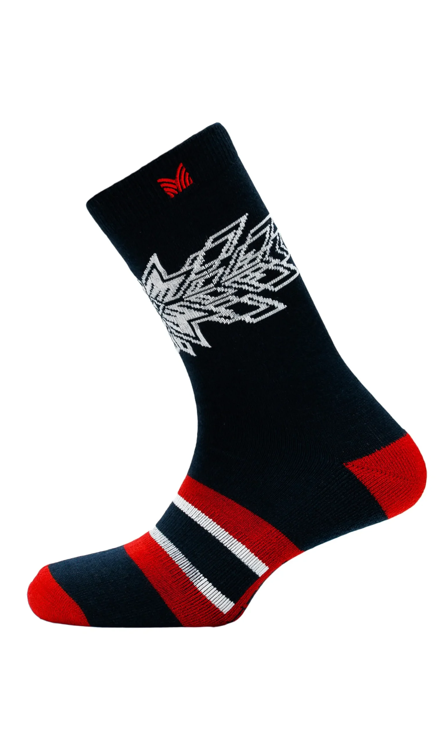 Dale of Norway Socks^Spirit Wool Socks Navy Raspeberry Offwhite