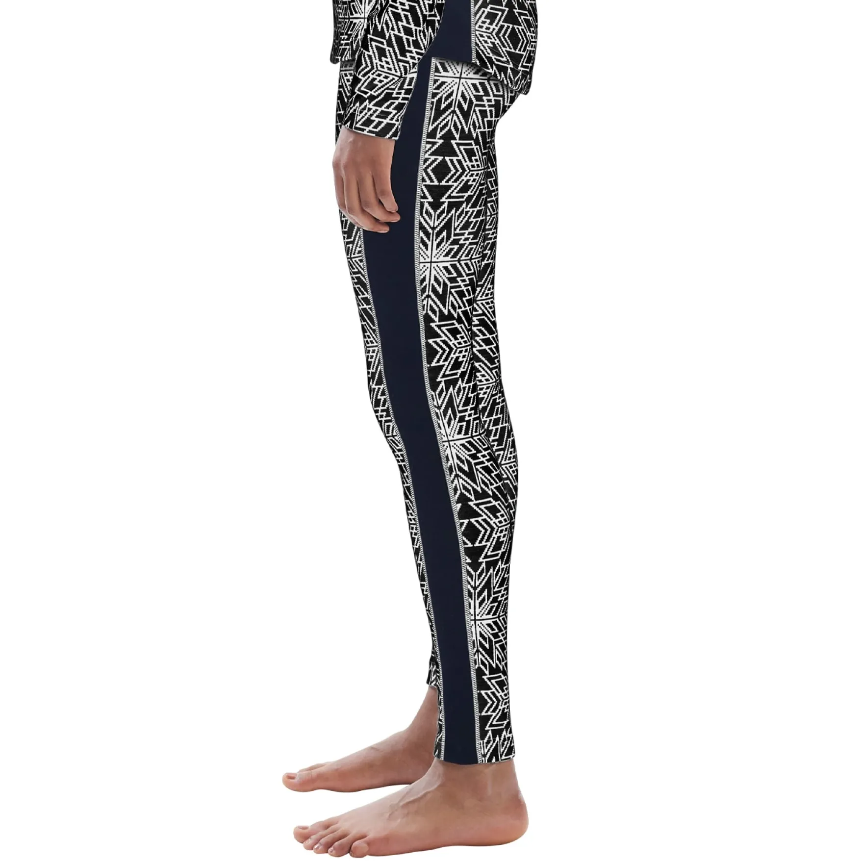 Dale of Norway See All^Stargaze Basic Leggings Navy Offwhite