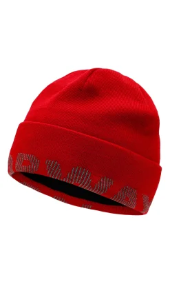 Dale of Norway Hats^Team Norway Unisex Merino Wool Hat Raspberry