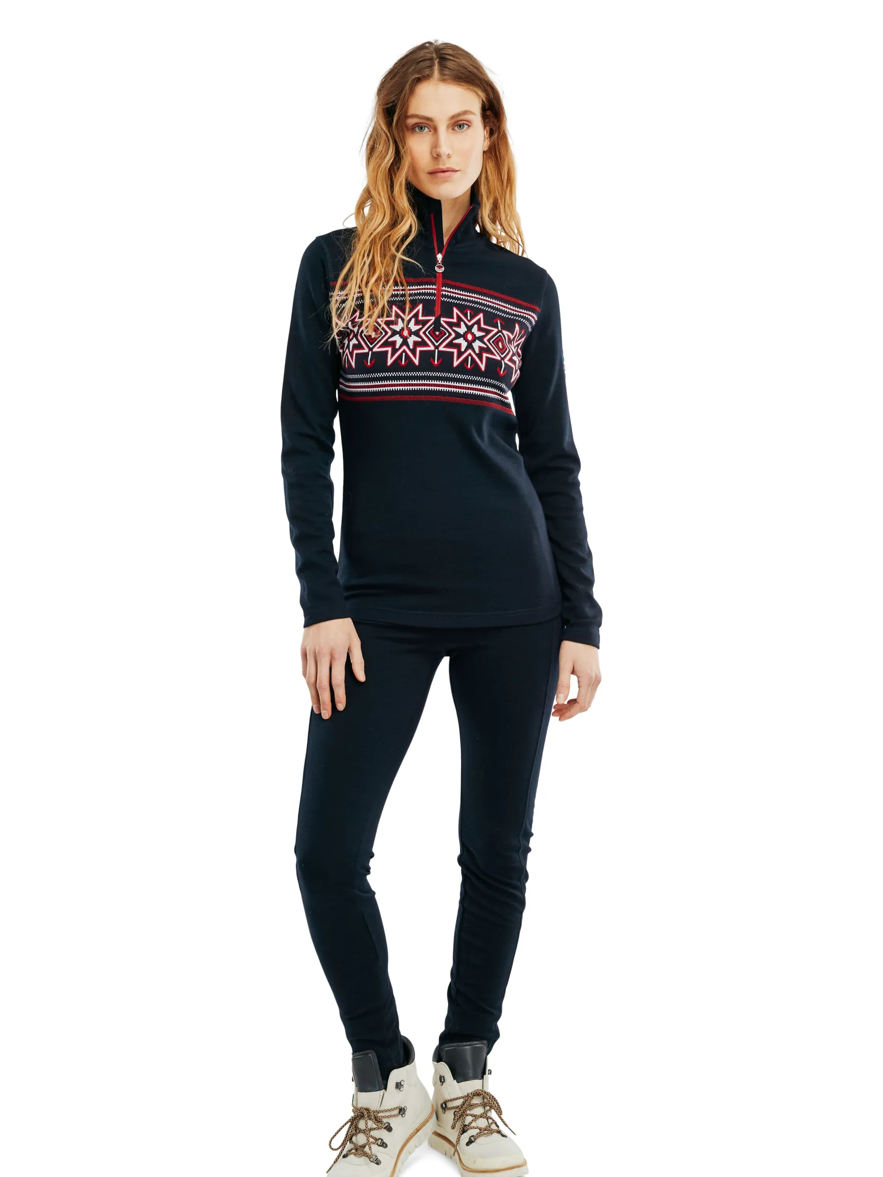 Dale of Norway See All^Tindefjell Basic Women's Merino Wool Leggings Navy