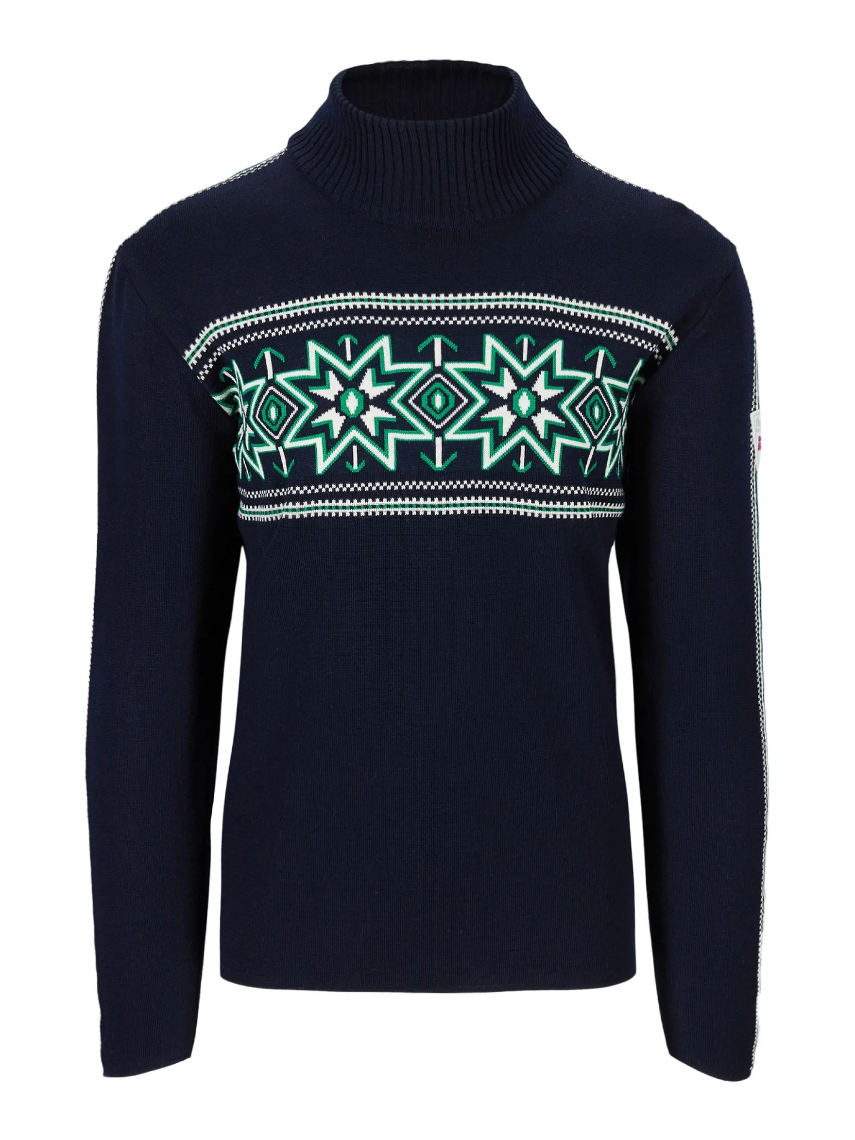Dale of Norway Turtle-Neck^Tindefjell Men's Sweater - Merino Navy