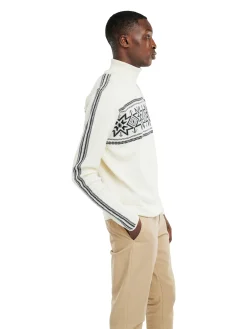 Dale of Norway Turtle-Neck^Tindefjell Men's Sweater - Merino Off White