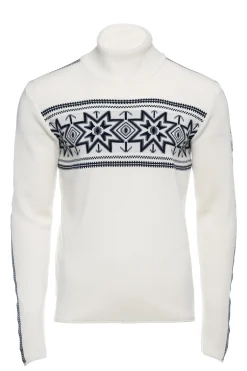 Dale of Norway Turtle-Neck^Tindefjell Men's Sweater - Merino Off White
