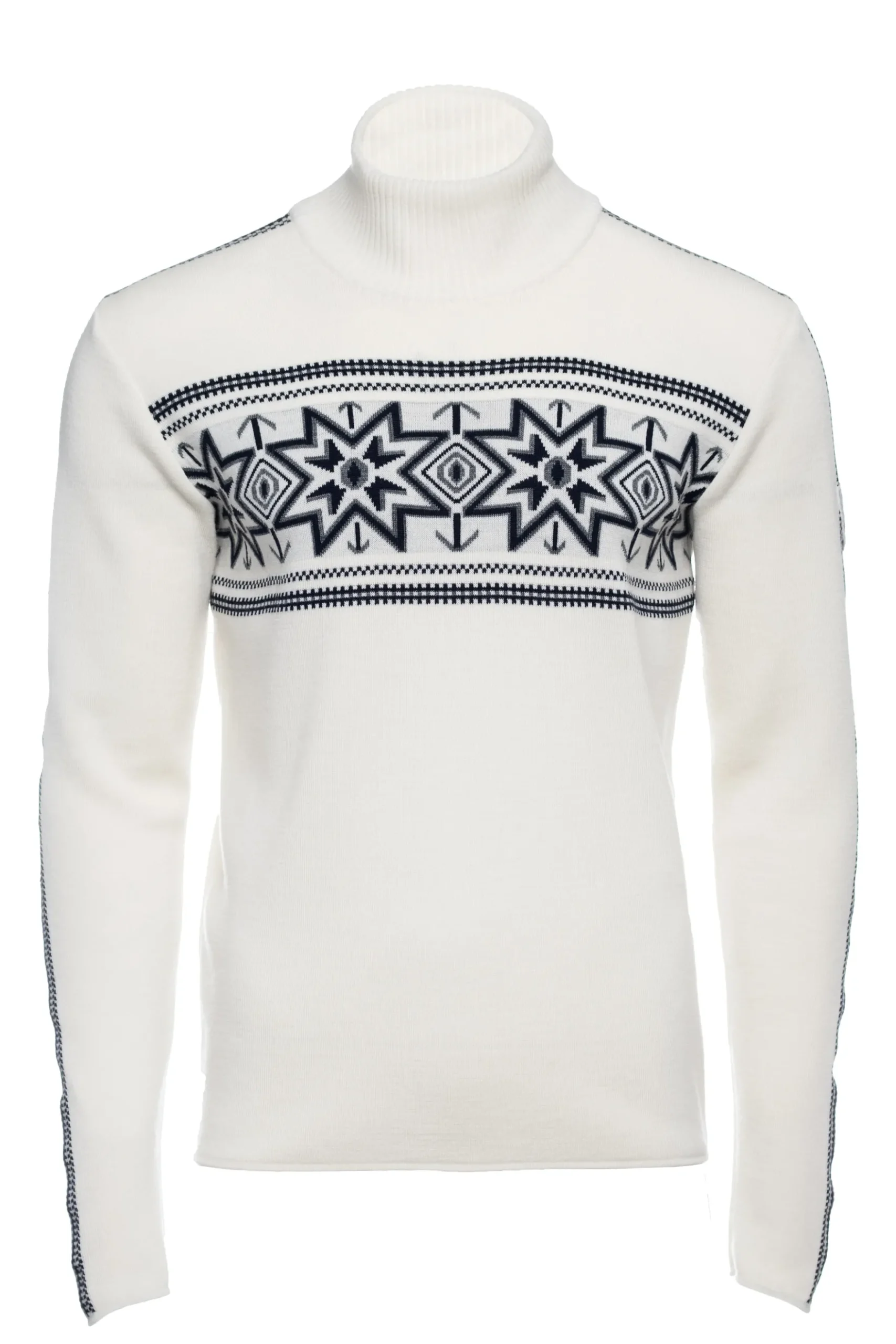 Dale of Norway Turtle-Neck^Tindefjell Men's Sweater - Merino Off White