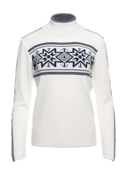 Dale of Norway Turtle-Neck^Tindefjell Women's Sweater - Merino Off White