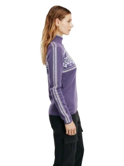 Dale of Norway Turtle-Neck^Tindefjell Women's Sweater - Merino Darkpurple